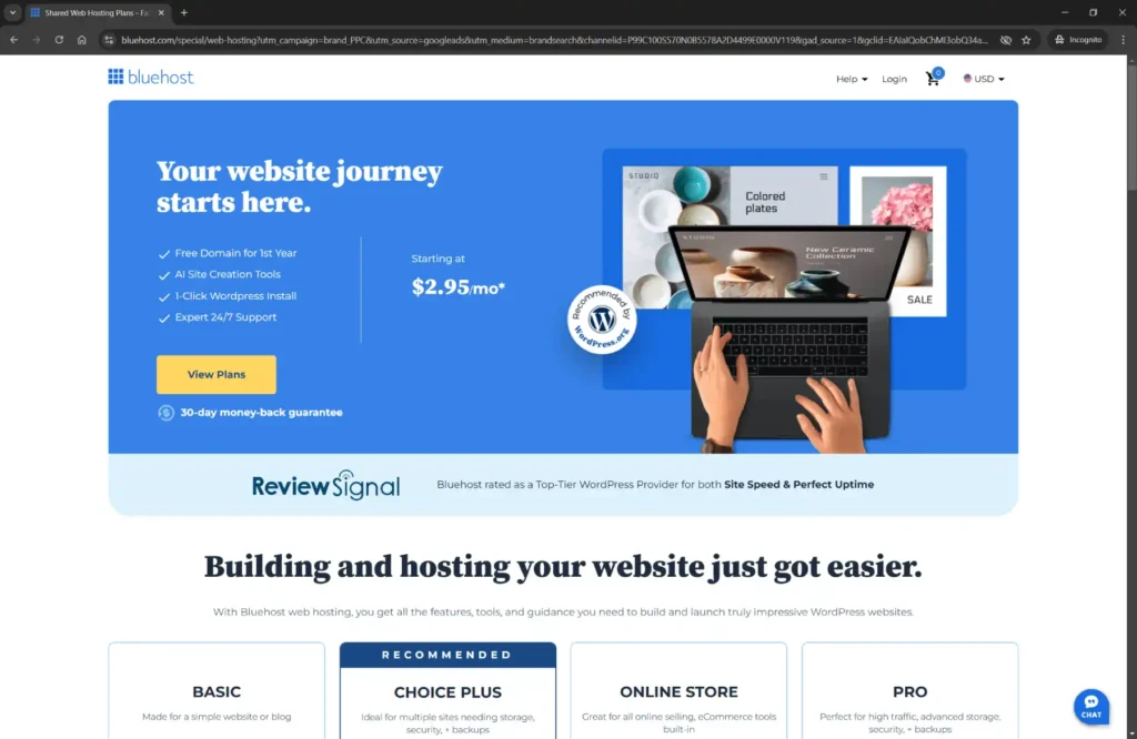 bluehost